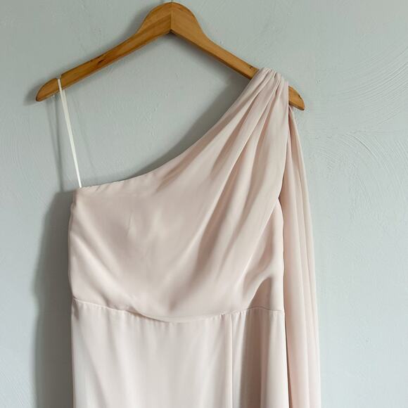 Birdy Grey Melissa Champagne Convertible Chiffon Dress - Picture 6 of 9